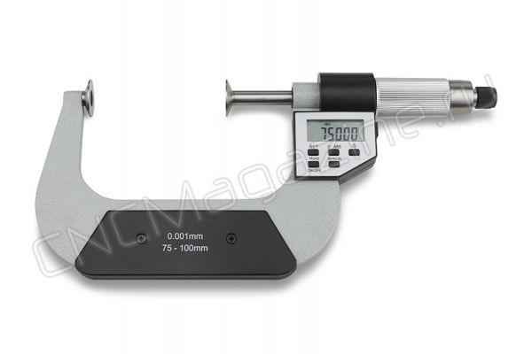 Микрометр цифровой зубомерный дисковый МЗЦ-100 75-100 мм, 0.001 мм