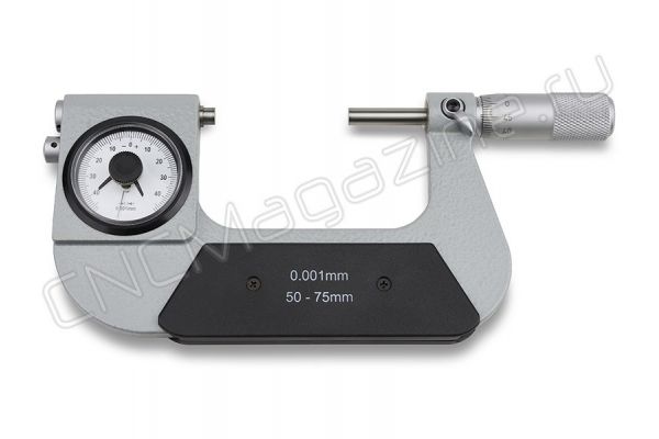 Микрометр рычажный индикаторный МР-75 50-75 мм, 0.002 мм, 0.001 мм, 0.04 мм