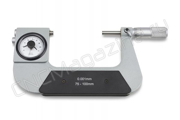 Микрометр рычажный индикаторный МР-100 75-100 мм, 0.002 мм, 0.001 мм, 0.04 мм
