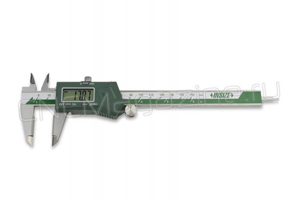 1110-150A Штангенциркуль цифровой с твердосплавными губками ШЦЦ-1 0-150 мм, 0.01 мм