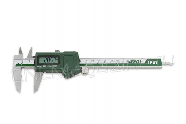 1118-150B Штангенциркуль цифровой ШЦЦ 0-150 мм, 0.01 мм, IP67