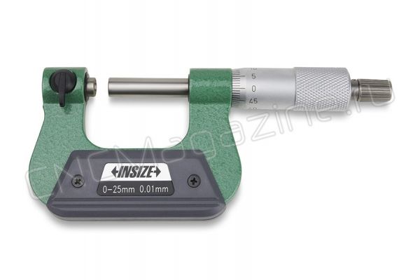 3281-S25 Микрометр резьбовой МВМ 0-25 мм, 0.01 мм (со сменными наконечниками)