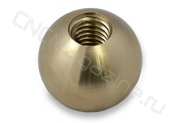 Сферическое сопло для подачи СОЖ VDI 15 мм (латунь), резьба М6