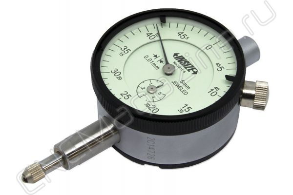 2311-5F Индикатор многооборотный часового типа компактный ИЧ 5 мм, 0.01 мм, без ушка