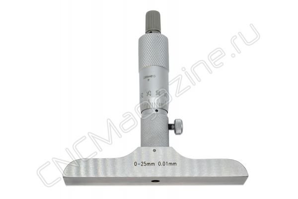 3240-25 Глубиномер микрометрический ГМ 0-25 мм, 0.01 мм