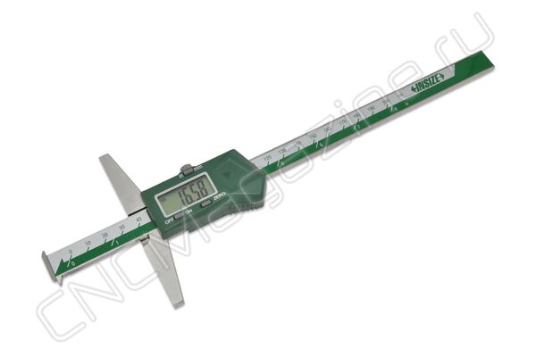 1144-200A Штангенглубиномер цифровой крючкового типа ШГЦ 0-200 мм, 0.01, 100 мм
