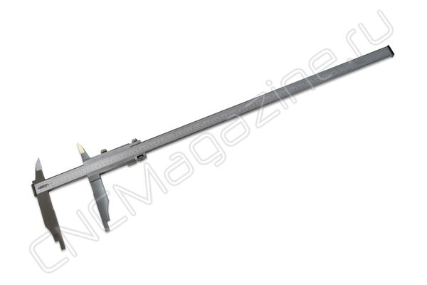 1207-824 Штангенциркуль нониусный ШЦ-2 0-800 мм, 0.05 мм, губки 150 мм