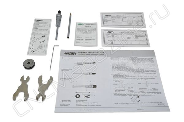 3227-8 Нутромер микрометрический трехточечный НМТ 6-8 мм, 0.001 мм
