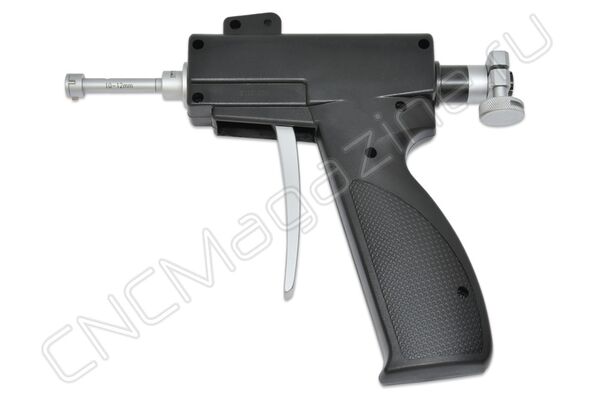 2124-12 Нутромер трехточечный пистолетного типа 10-12 мм, 0.001 мм, (с установочным кольцом)
