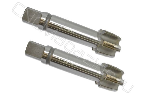 Метчик трубный цилиндрический м/р G 1 3/4 HSS (компл 2 шт)
