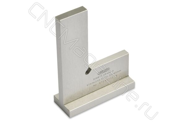 4793-50 Угольник поверочный лекальный с широким основанием 50x40 мм, 90°