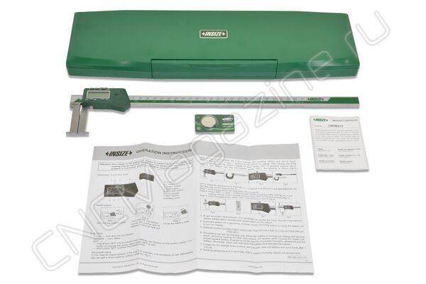 1120-300A Штангенциркуль цифровой для внутренних канавок ШЦЦ 30-300 мм, 0.01 мм, губки 50 мм
