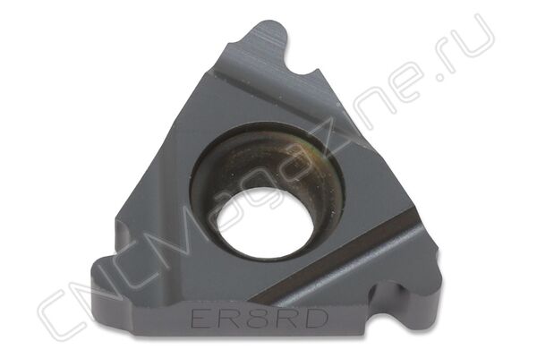 16ER8RD DM215 пластина резьбовая твердосплавная, Круглая резьба RD 30° DIN 405
