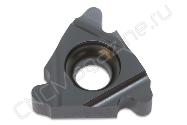 16ER6RD DM215 пластина резьбовая твердосплавная, Круглая резьба RD 30° DIN 405