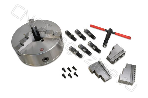 Трехкулачковый токарный патрон K11-250/D8 CAMLOCK FUERDA