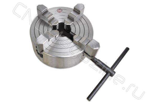 Четырехкулачковый токарный патрон K72-200/D4 CAMLOCK FUERDA