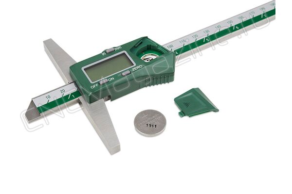 1141-200A Штангенглубиномер цифровой ШГЦ 0-200 мм, 0.01, 100 мм