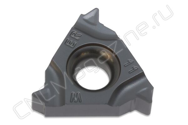 16ER11W-M DM215 пластина резьбовая твердосплавная, трубная резьба Whitworth 55°