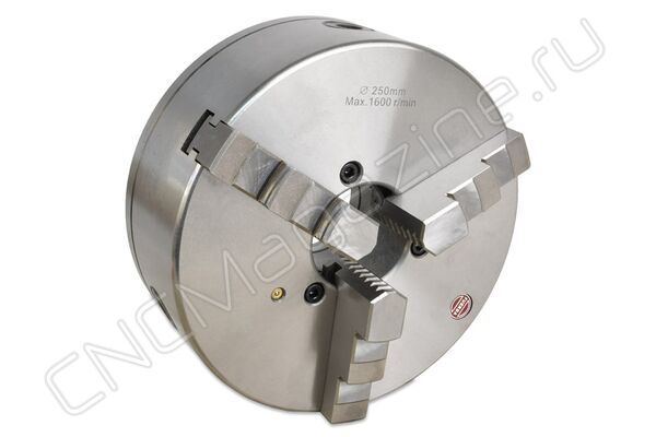 Трехкулачковый токарный патрон K11-250/D6 CAMLOCK FUERDA