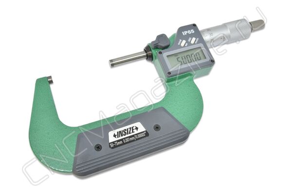 3108-75A Микрометр цифровой 50-75 мм, 0.001 мм, IP65
