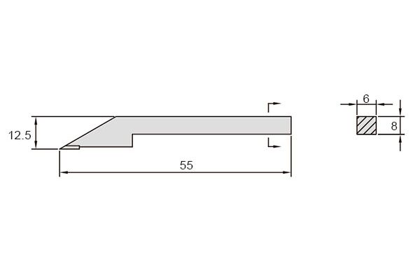 7150-SC9 Разметочная ножка для штангенрейсмаса 1253-150, 1253-200, 1154-150