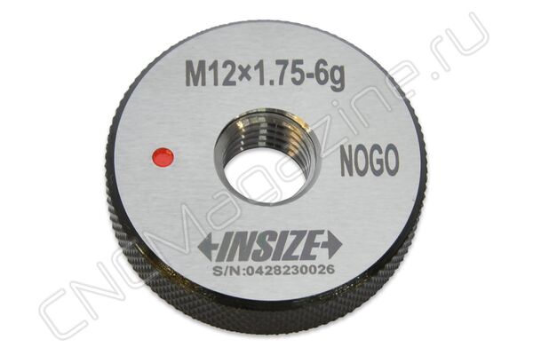 4120-12N Калибр-кольцо резьбовое M12x1.75 НЕ