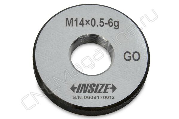 4129-14GN Калибр-кольцо резьбовое с мелким шагом M14x0.5 НЕ