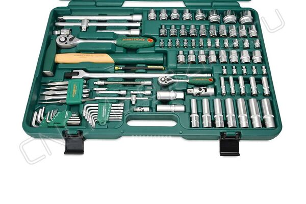 Набор инструмента универсальный 1/2", 1/4"DR, 127 предметов, Jonnesway S04H524127S