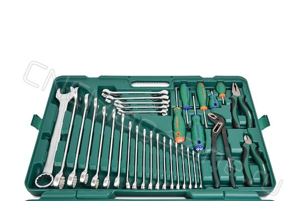 Набор инструмента универсальный 1/2", 1/4"DR, 127 предметов, Jonnesway S04H524127S