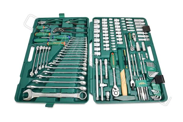 Набор инструмента универсальный 1/2", 1/4"DR, 127 предметов, Jonnesway S04H524127S