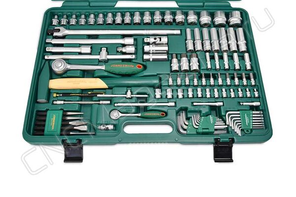 Набор инструмента универсальный 1/4", 1/2"DR, 128 предметов, Jonnesway S04H524128S