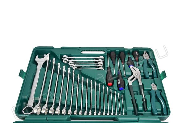 Набор инструмента универсальный 1/4", 1/2"DR, 128 предметов, Jonnesway S04H524128S