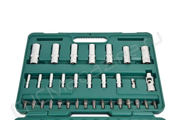 Набор инструмента универсальный 1/4", 1/2"DR, 94 предмета, Jonnesway S04H52494S