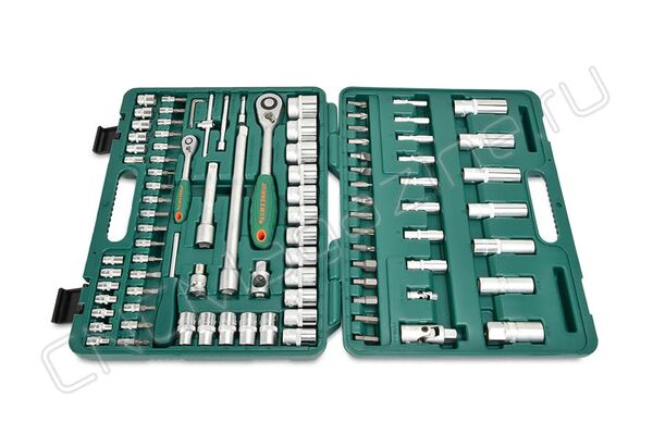 Набор инструмента универсальный 1/4", 1/2"DR, 94 предмета, Jonnesway S04H52494S