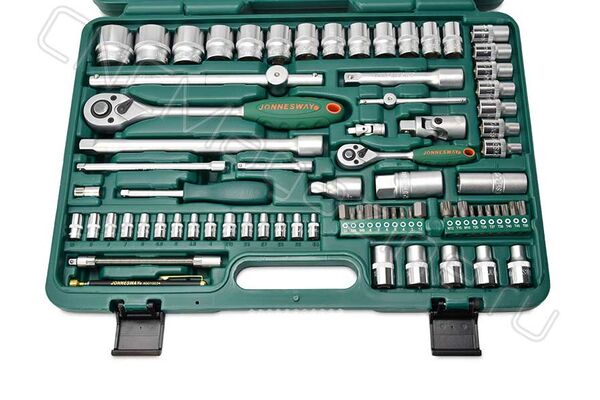 Набор инструмента универсальный 1/4", 1/2"DR, 101 предмет, Jonnesway S04H624101SA