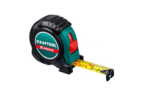 Рулетка 3 м х 19 мм KRAFTOOL X-Drive, (34122-03-19), профессиональная, ударостойкий корпус