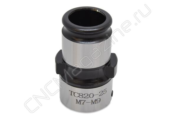 TC820-ф25 Втулка-патрон для плашек M7-M9