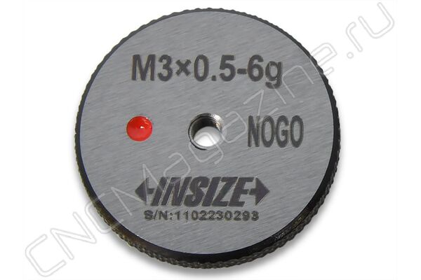 4120-3N Калибр-кольцо резьбовое M3x0.5 НЕ