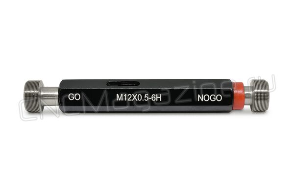 4139-12G Калибр-пробка резьбовая M12x0.5 ПР-НЕ