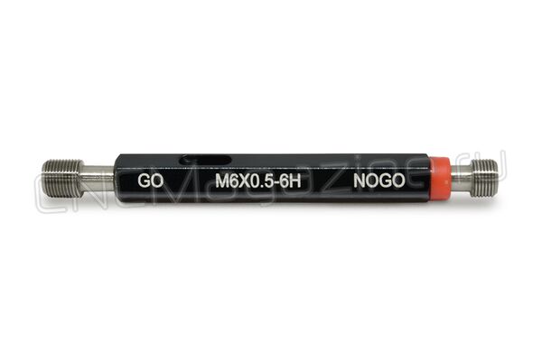 4139-6G Калибр-пробка резьбовая M6x0.5 ПР-НЕ