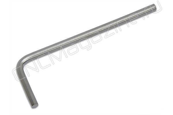Ключ торцевой шестигранный короткий, H2.5 HKS25 Thorvik, сталь CrV