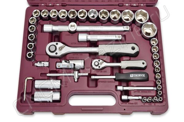 Набор инструмента универсальный 1/4", 1/2"DR, 94 предмета, Thorvik UTS0094