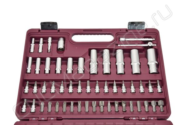 Набор инструмента универсальный 1/4", 1/2"DR, 108 предметов, Thorvik UTS0108