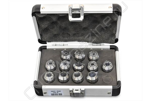 ER20G-12 шт Набор цанг с четырехгранником, DIN371, 0.008