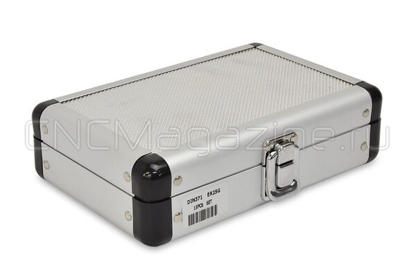 ER25G-15 шт Набор цанг с четырехгранником, DIN371, 0.008