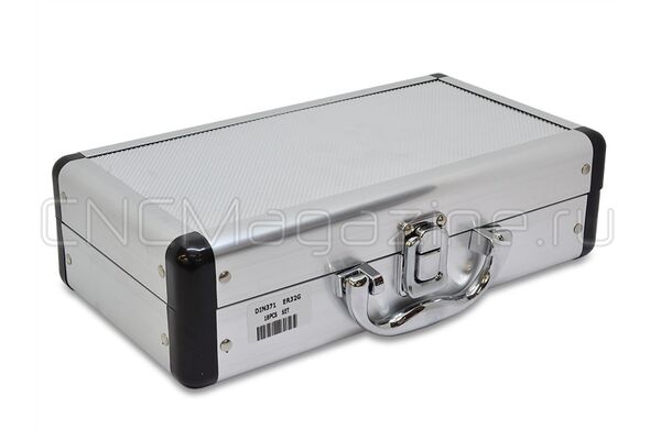 ER32G-18 шт Набор цанг с четырехгранником, DIN371, 0.008