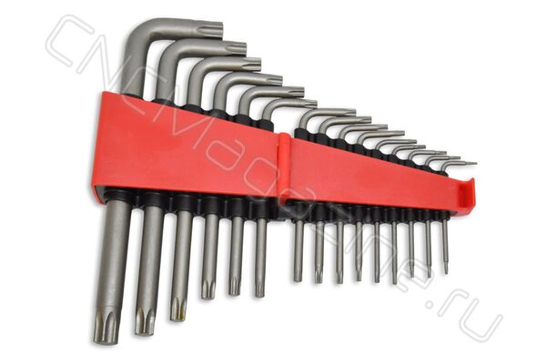 Набор ключей торцевых TORX® удлиненных Т6-Т60 15 предм. 5151L FORCE