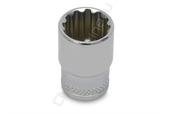 Головка торцевая SUPER TECH 1/4"DR, 12 мм, 15/32" S68H2112 Jonnesway