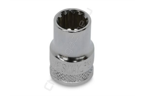 Головка торцевая SUPER TECH 3/8"DR, 10 мм, 3/8", E12 S68H3110 Jonnesway