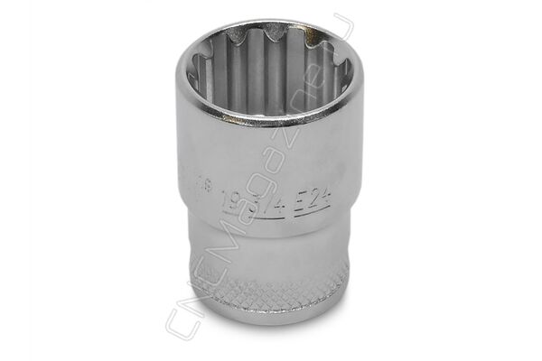 Головка торцевая SUPER TECH 1/2"DR, 19 мм, 3/4", E24 S68H4119 Jonnesway